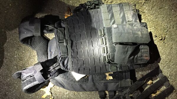 A bullet proof vest - 俄羅斯衛星通訊社